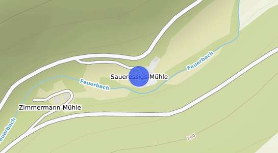 Bodenrichtwertkarte Saueressigs Muehle